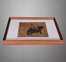 利州书画装裱配框服务案例